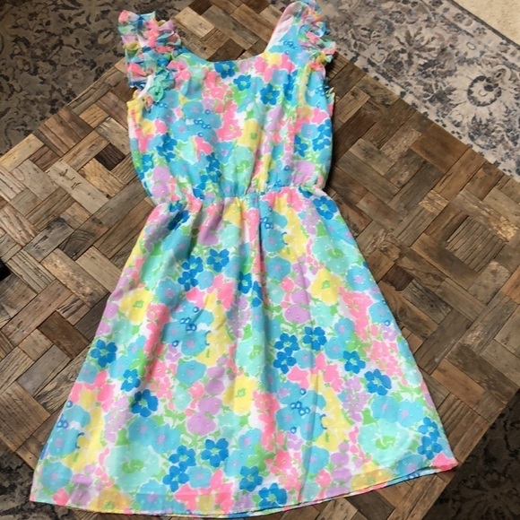 Lilly Pulitzer Danna Spring Fling Floral Dress